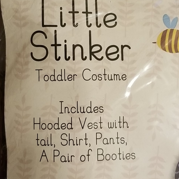 Halloween Toddler Skunk Costume - Picture 2 of 6